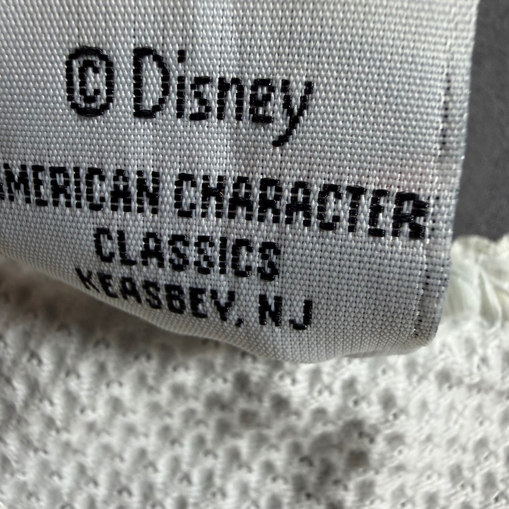 Vintage Mickey & Co Disney Minnie Mouse White Waffle Knit Cropped Top 2T 3T - Picture 5 of 7
